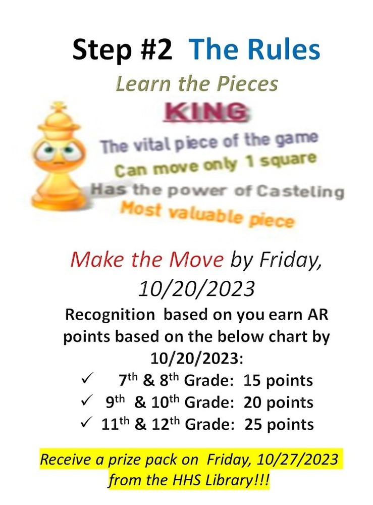 HHS Library AR Points Upcoming Awards